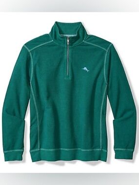 Tommy Bahama Tobago Bay
Half-Zip Sweatshirt Size XL
